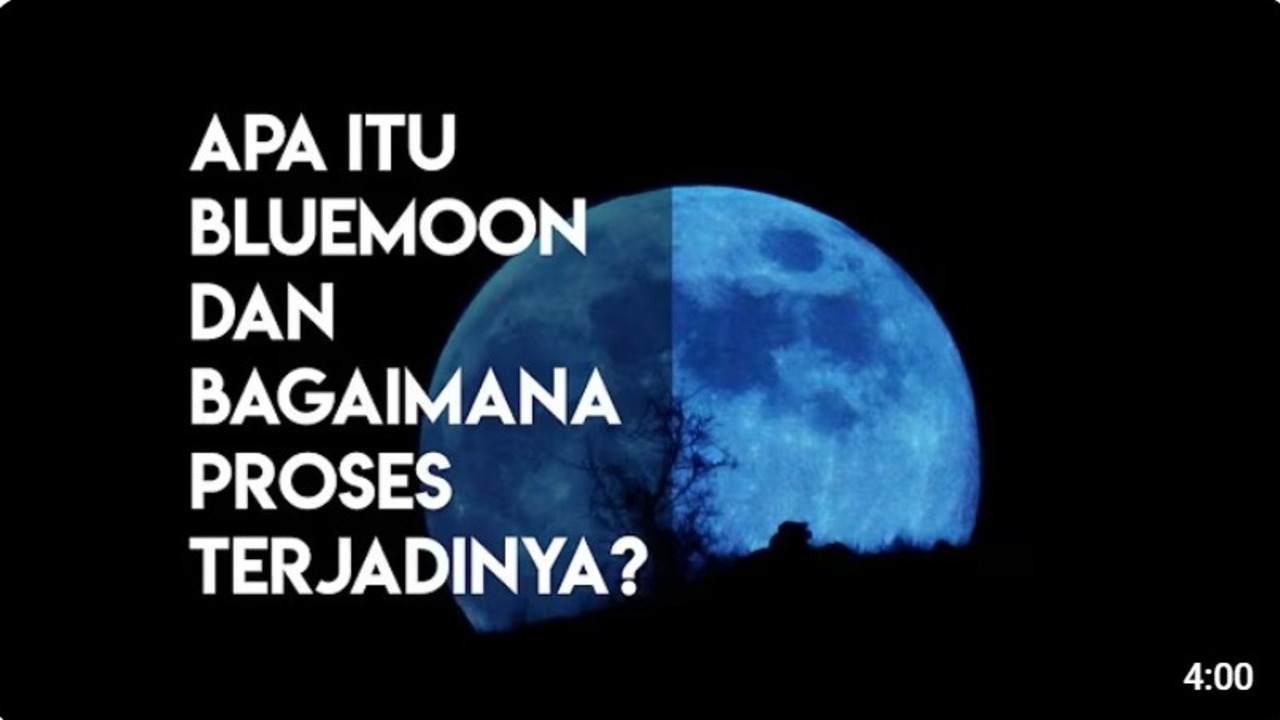 Fenomena Blue Moon yang Terjadi di Bulan Mei 2026, Apa Itu dan Mengapa Langka?