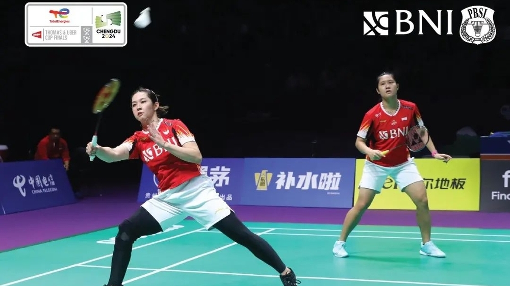 Semifinal Uber Cup 2024: Lanny/Ribka Gagal Menahan Gempuran, Indonesia vs Korea 2-2