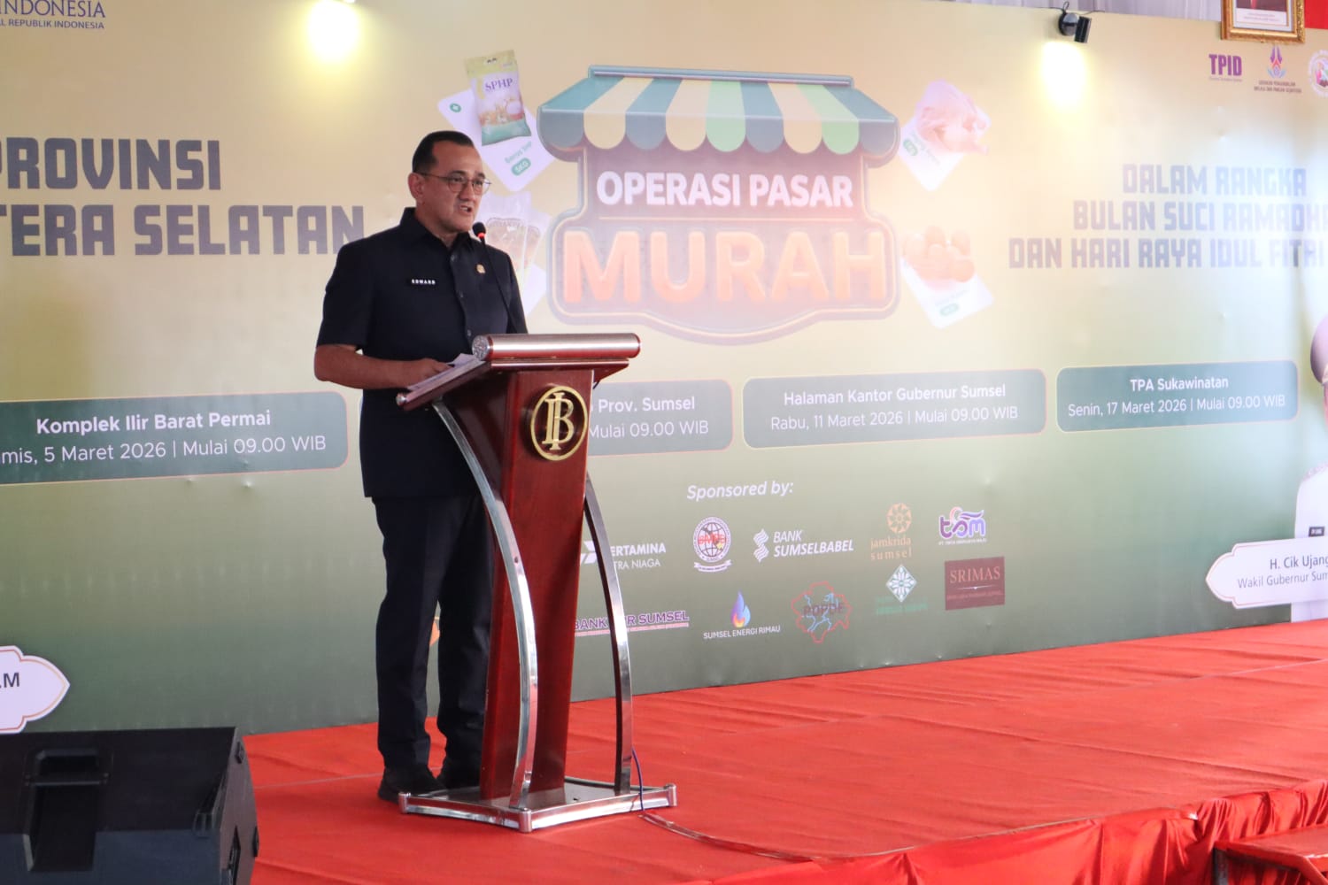 TPID Sumatera Selatan Perkuat Sinergi Pengendalian Inflasi Jelang Ramadan dan Idulfitri 1447 H