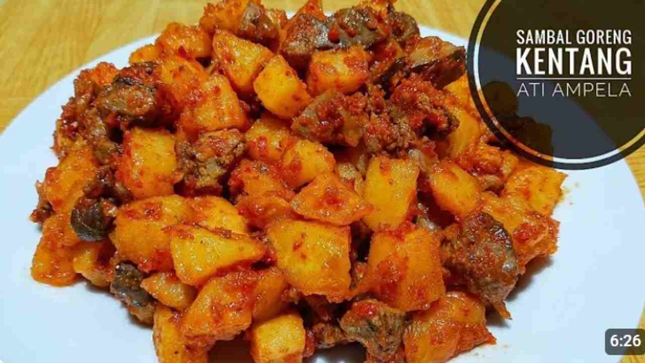 Resep Lezat Sambal Kentang Ati Ampela, Cita Rasa Tradisional yang Menggugah Selera!