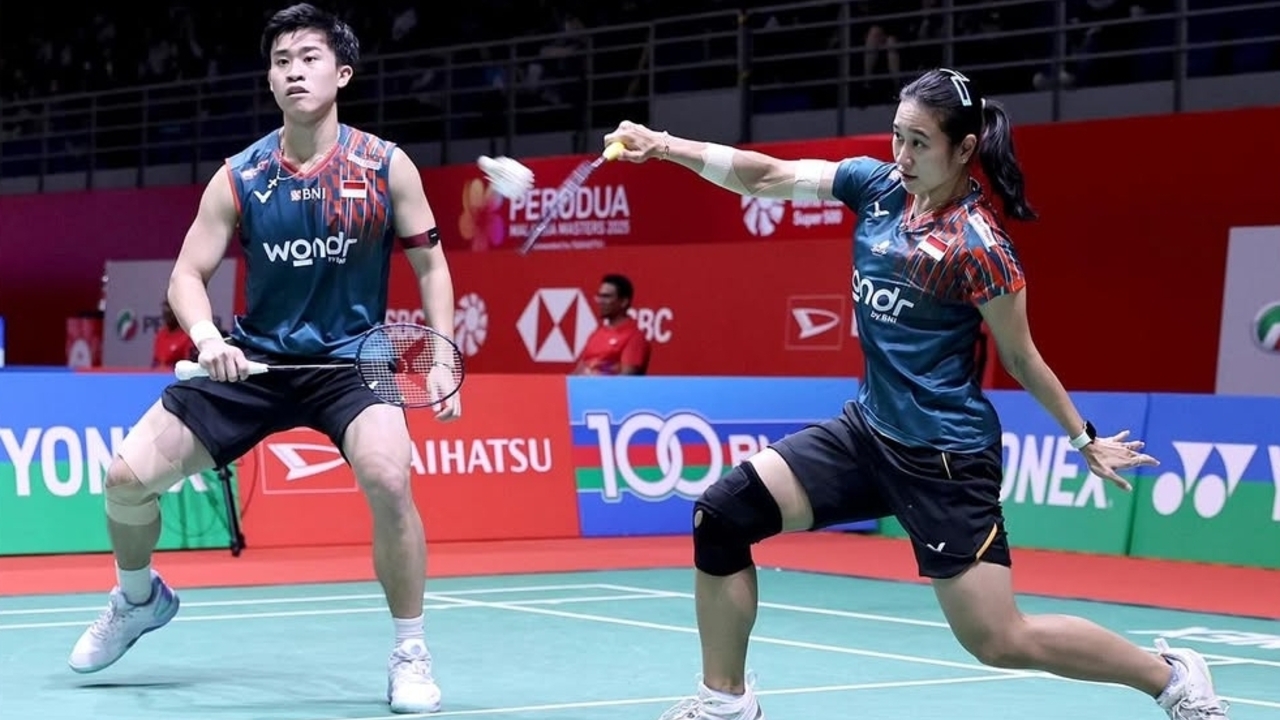 Langkah Terhenti di 16 Besar, Verrell/Lisa Kalah Straight Game dari Cheng/Zhang