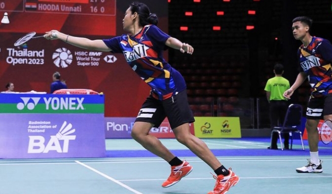 Dikalahkan Tuan Rumah, Jafar/Aisyah Terhenti di Babak Perempat Final Taipei Open 2023