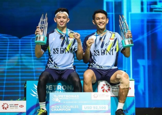 Fajar/Rian Juara Malaysia Open 2023: Ini Kemenangan Super 1000 Pertama Kami