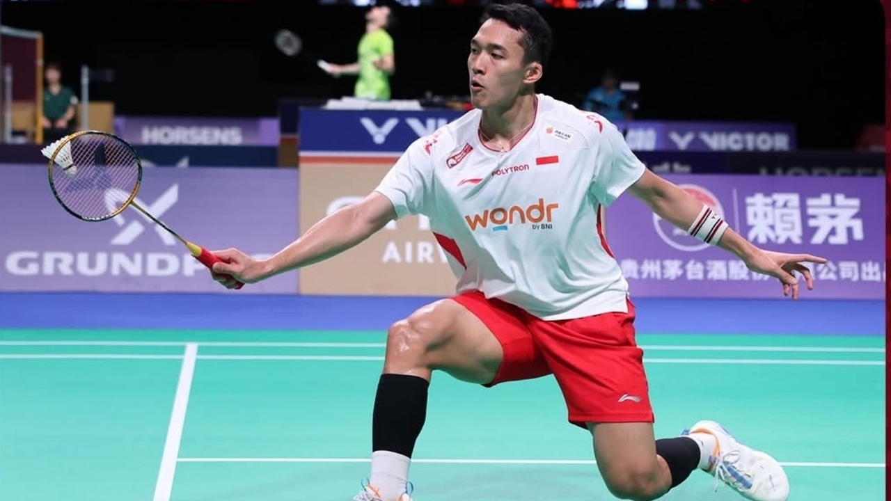 Hasil Thomas Cup Finals 2026: Jonatan Christie Kalah Dramatis, Indonesia Tertinggal 0-1 dari Thailand 