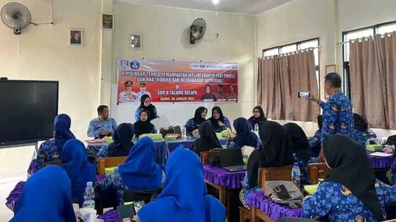 Disdikbud Banyuasin Gelar Bimtek IFP dan KKA di Kecamatan Talang Kelapa