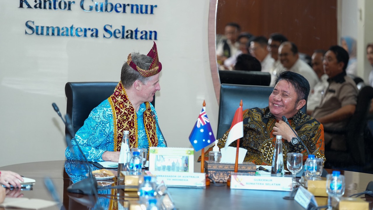 Dorong Perluasan IPAL di Palembang, Pemprov Sumsel Perkuat Kolaborasi Sanitasi dengan Australia
