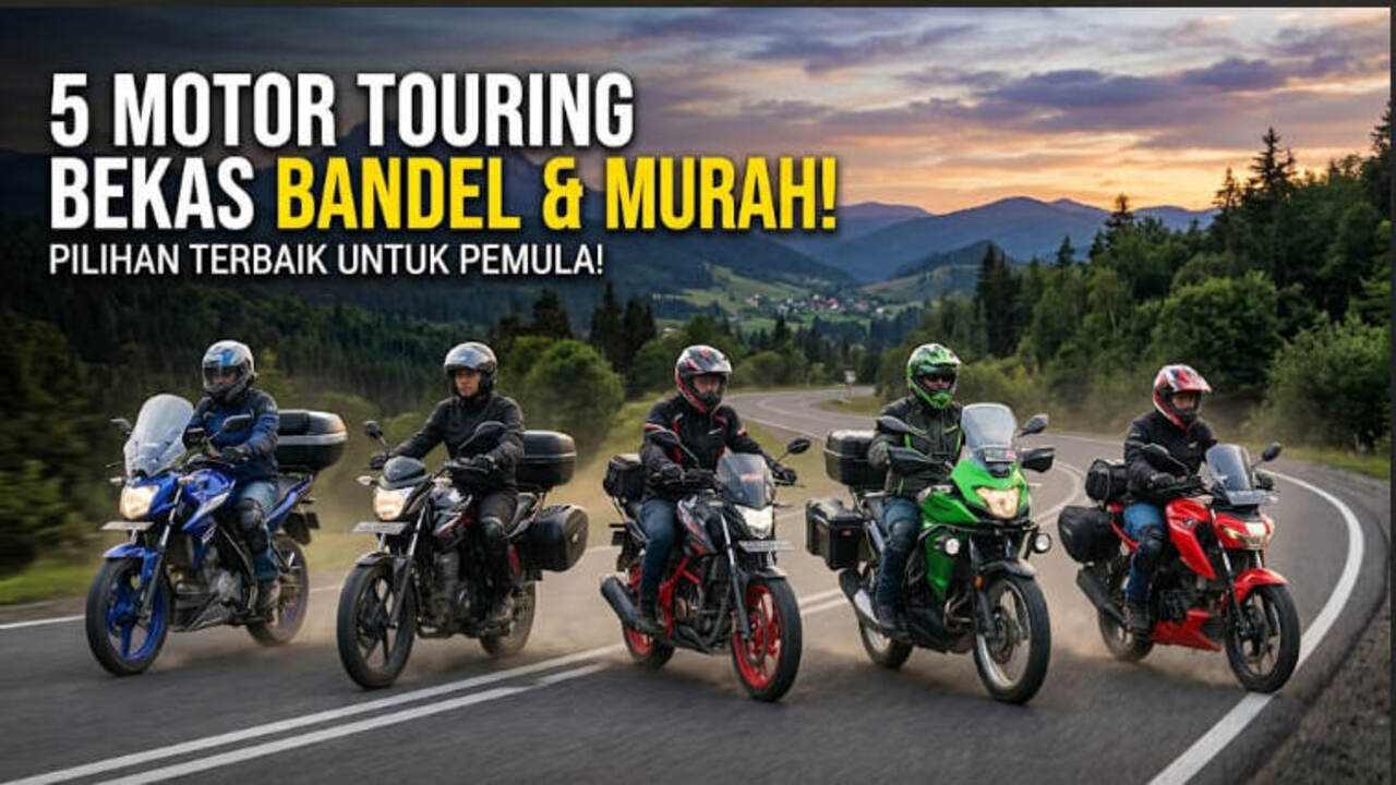 5 Motor Touring Bekas yang Bandel dan Murah, Cocok untuk Pemula