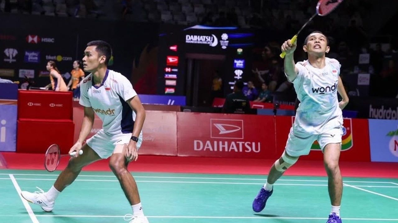 Menang Dua Gim Langsung, Fajar/Fikri Amankan Tiket 16 Besar Indonesia Masters 2026