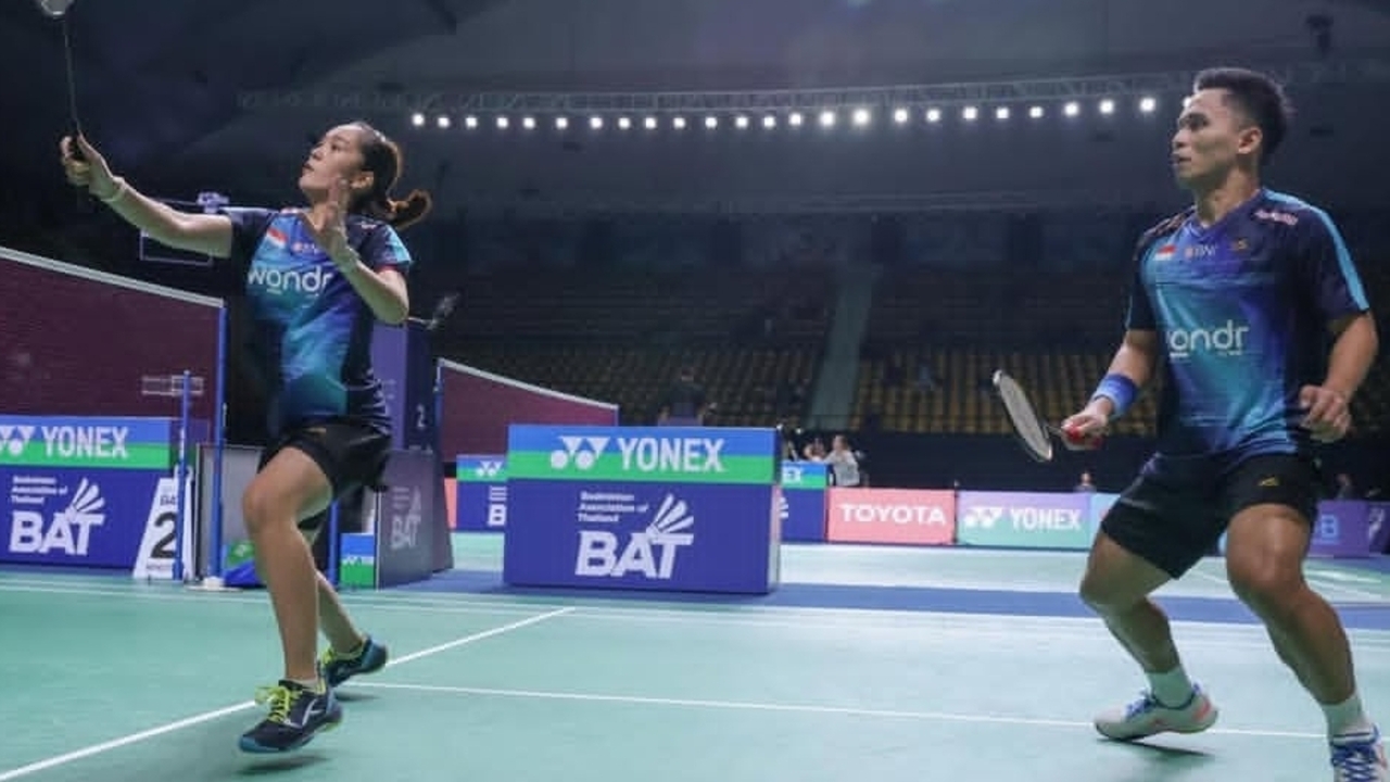 Amri/Nita Menang Mudah, Lolos ke Semifinal Thailand Masters 2026