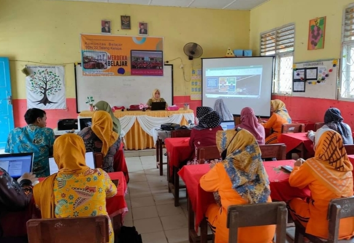 Komunitas Belajar Gugus Kenten Gelar Kegiatan Berbagi Praktik Baik