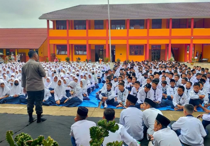 SMPN 1 Banyuasin Dapat Penyuluhan dari Polres Banyuasin