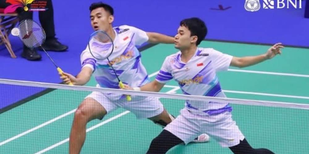 Leo/Bagas Tembus Semifinal Hong Kong Open 2024 Setelah Tundukkan Wakil Korea