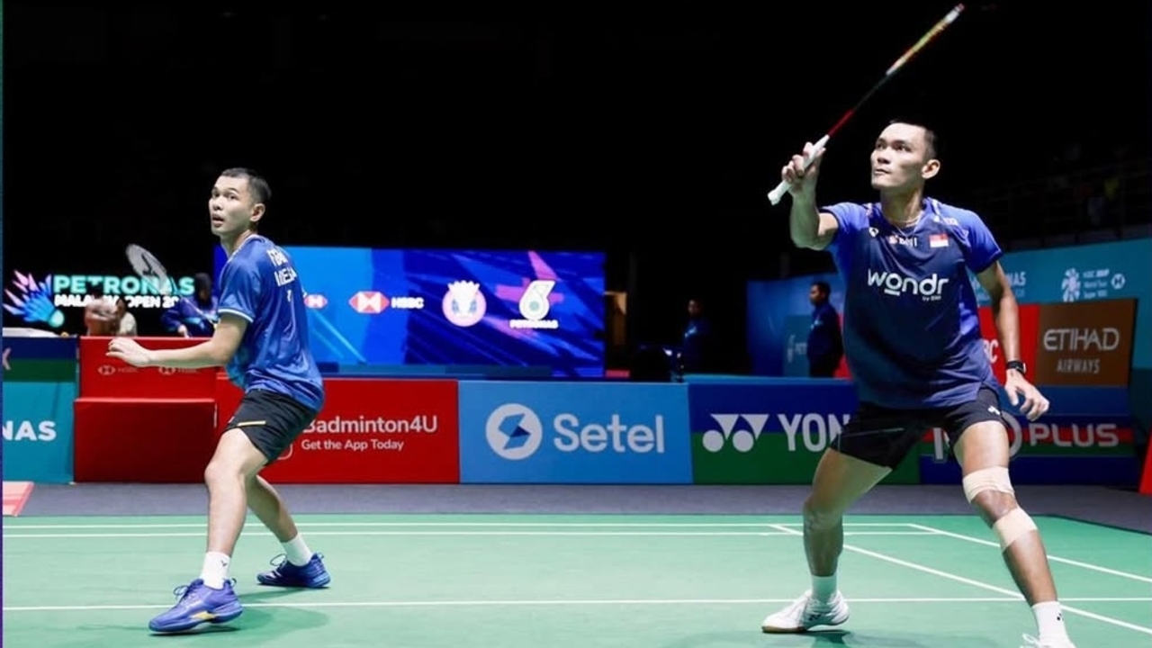 Malaysia Open 2026: Fajar/Fikri Melaju ke Perempat Final Usai Tundukkan Wakil Chinese Taipei