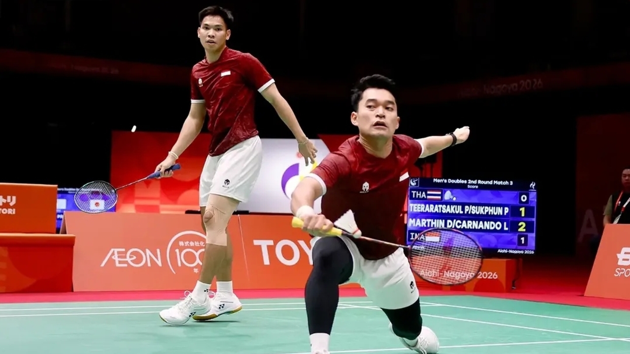 Leo/Daniel Lolos ke Perempat Final Asian Games 2026