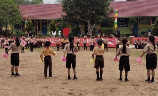 SDN 19 Betung Juara Umum Tri Lomba Pramuka