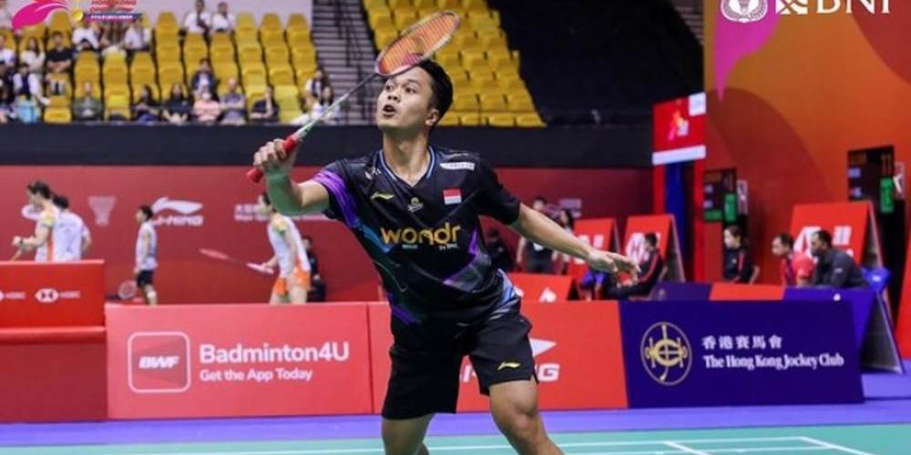 Hong Kong Open 2024: Anthony Ginting Melaju ke Perempat Final Usai Tundukkan Chi Yu Jen