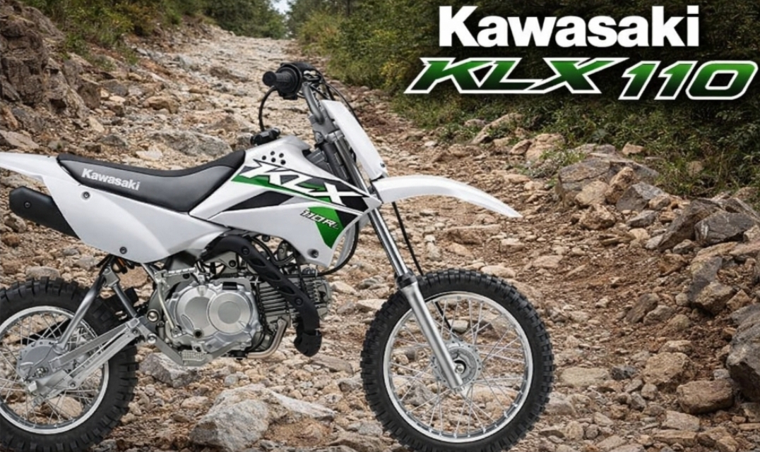 Motor Trail Mini yang Tangguh, Kawasaki KLX 110 Mampu Lewati Jalur Ekstrem