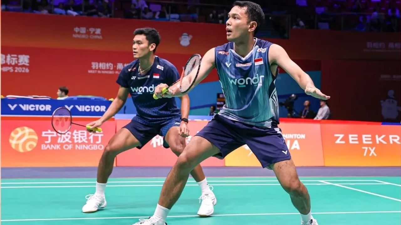 Bungkam Wakil Tuan Rumah, Fajar/Fikri Lolos ke 16 Besar BAC 2026