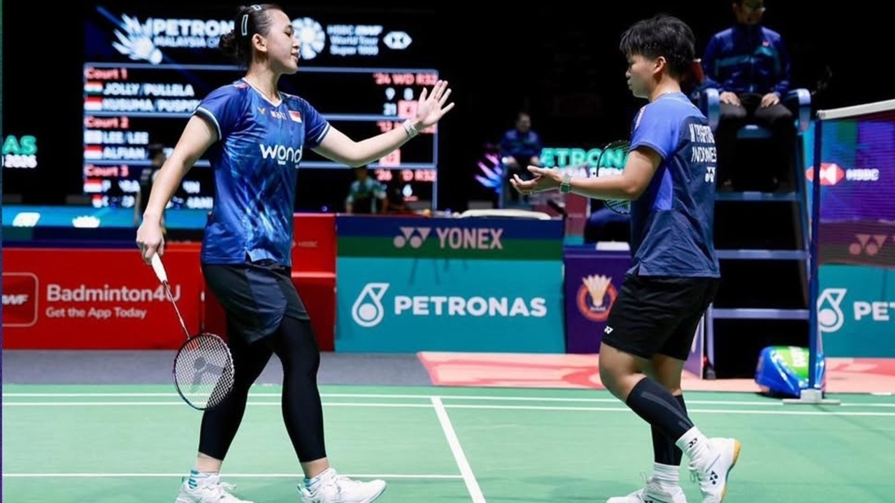Ana/Trias Lolos Dramatis ke 16 Besar Malaysia Open 2026 Usai Tekuk Jolly/Pullela