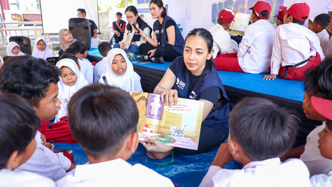 BRI Peduli Gaungkan Semangat Kemerdekaan Melalui Program Literasi  Anak Negeri