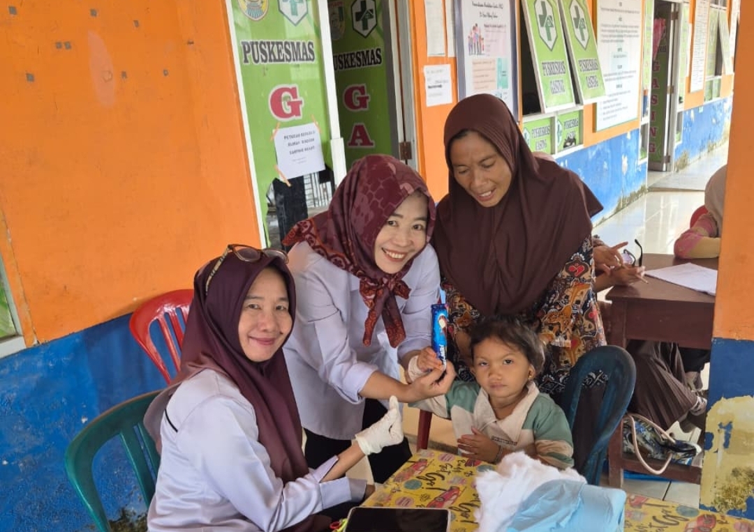Puskesmas Gasing Laksanakan ORI Campak, Sasar Anak Usia 9 Bulan hingga 5 Tahun 