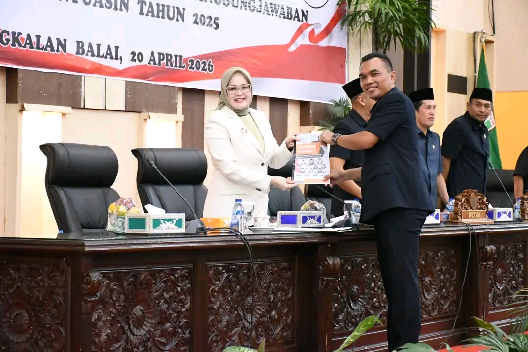 DPRD Banyuasin Bahas LKPJ Bupati 2025, Soroti Permasalahan Jalan