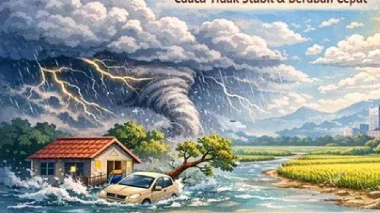 Waspada! BMKG Ingatkan Cuaca Ekstrem, Masyarakat Diminta Siaga