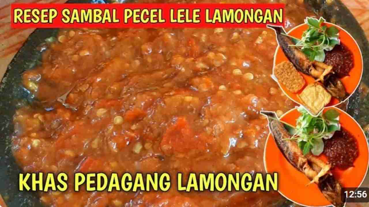 Mau Sambal Pecel Lele Lezat? Ini Resep Khas Lamongan yang Bikin Nagih!