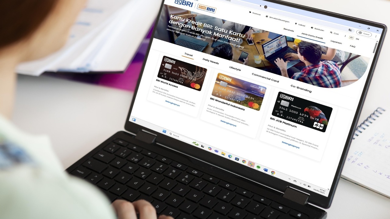 Makin Mudah dan Cepat, Nasabah Kini Bisa Apply Kartu Kredit Easy Card Lewat Website Resmi BRI