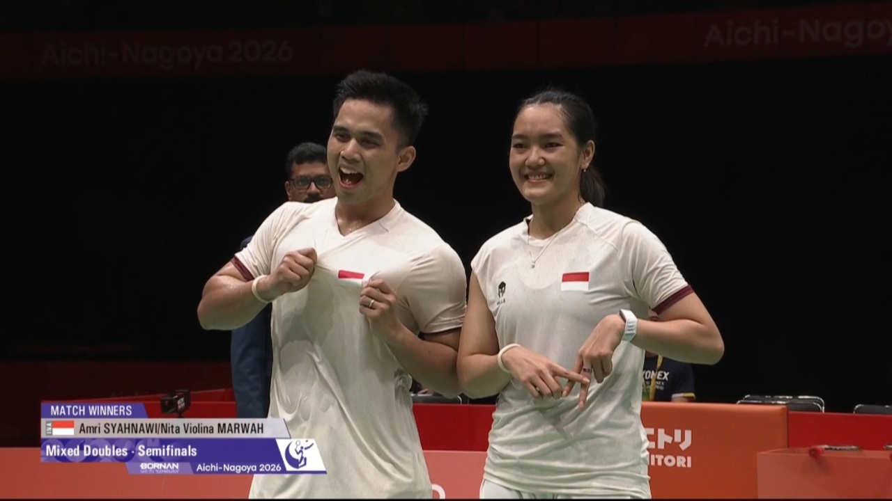 Epik! Amri/Nita Hajar Ranking 1 Dunia, Tembus Final Asian Games 2026