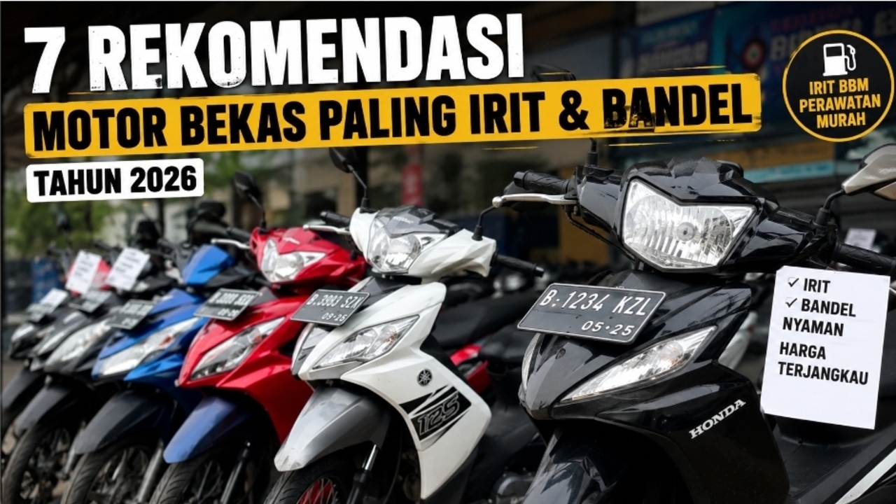 Mau Punya Motor Murah tapi Awet? Berikut 7 Rekomendasi Motor Bekas Terbaik 2026
