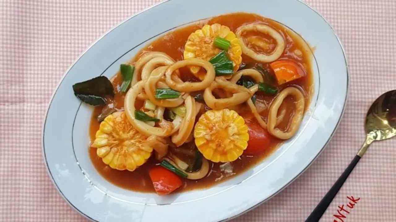 Cumi Saus Padang Pedasnya Bikin Ketagihan, Lezatnya Bikin Nagih!