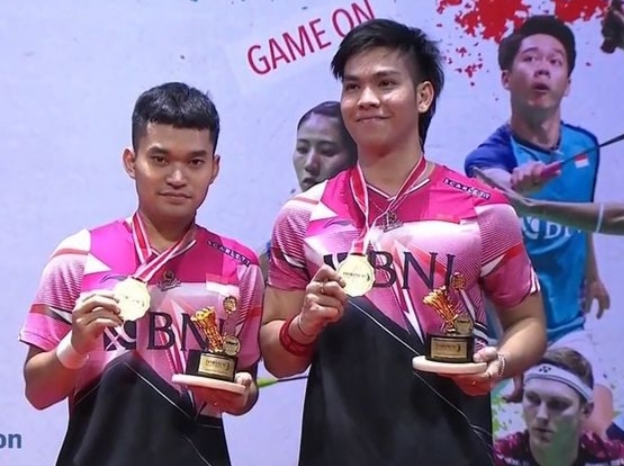 Selamat! Leo/Daniel Raih Gelar Indonesia Masters 2023