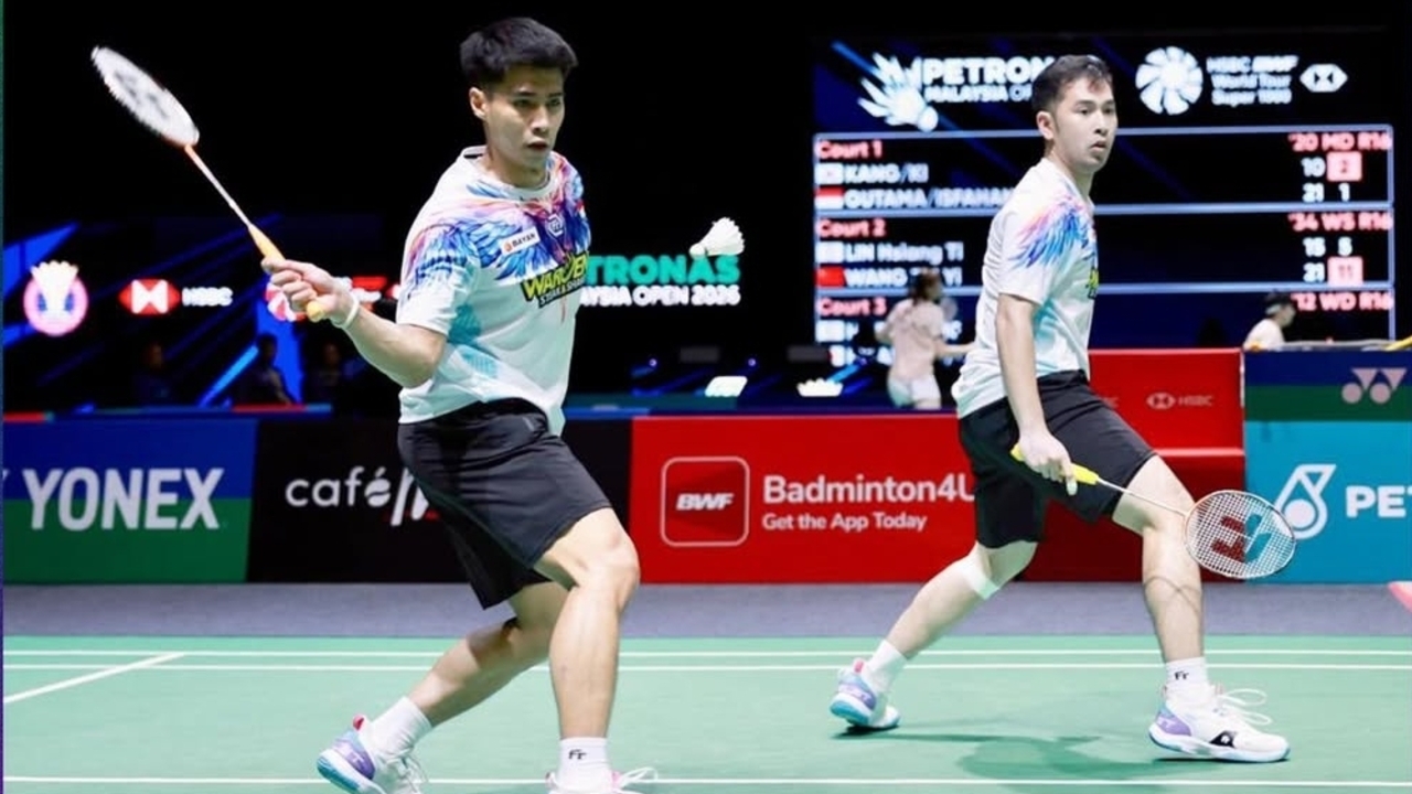 Sabar/Reza Tundukkan Ganda Korea, Tiket Perempat Final Malaysia Open 2026 di Tangan