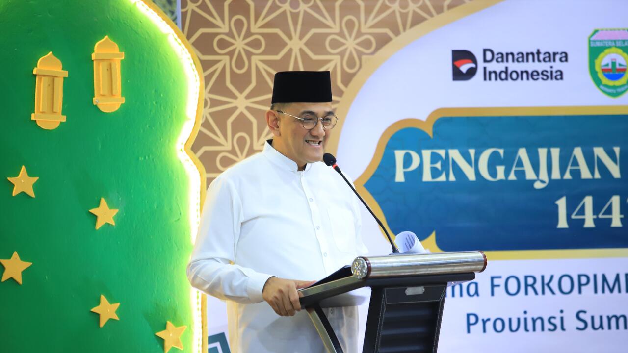 Sekda Sumsel Ajak Perkuat Sinergi di Safari Ramadhan Pemprov Sumsel Bersama BNI