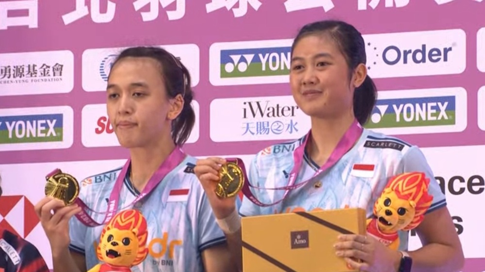 Congrat! Ana/Tiwi Juara Taipei Open 2024, Jesita/Febi Runner Up