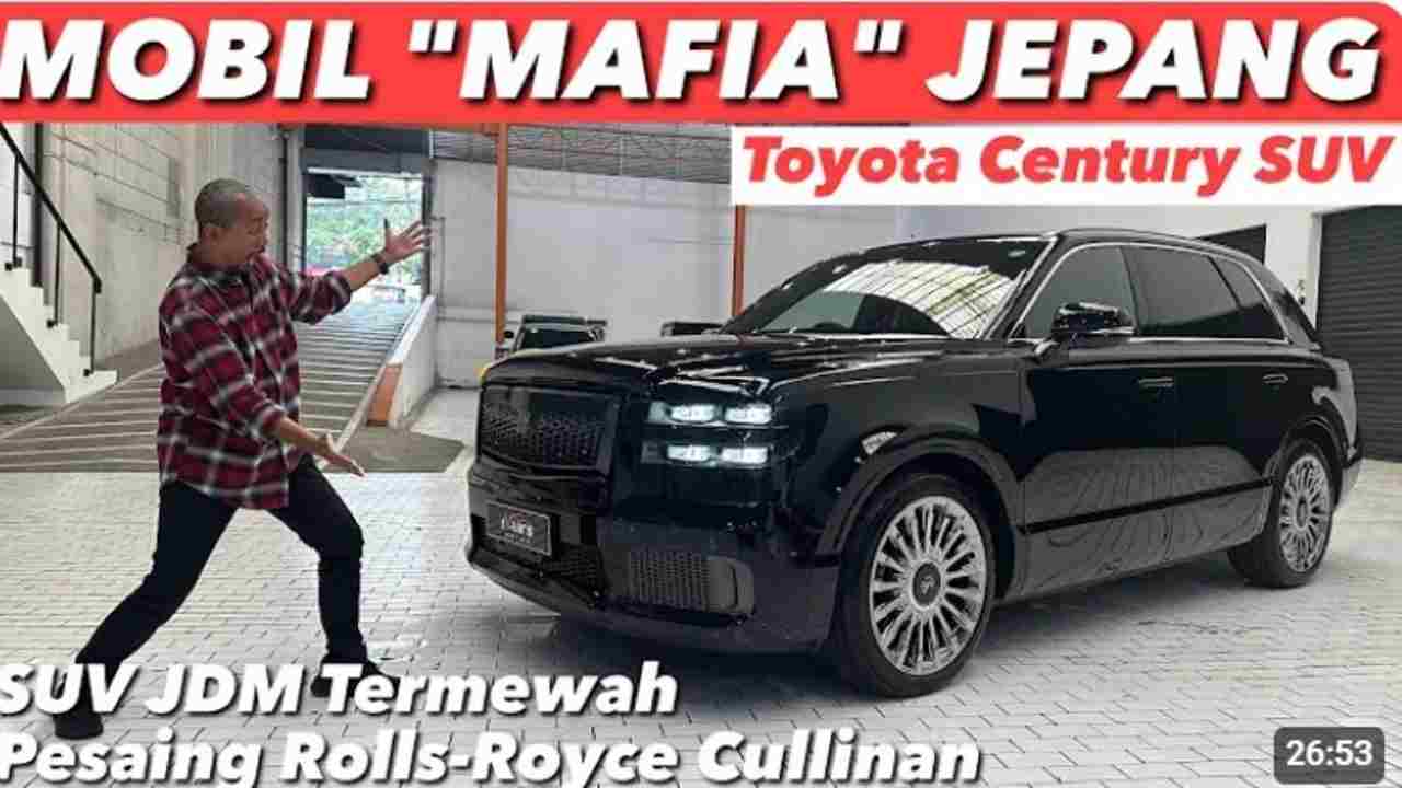 Toyota Century SUV Hadir di Indonesia! Siap-Siap Terkesima dengan Kemewahannya!