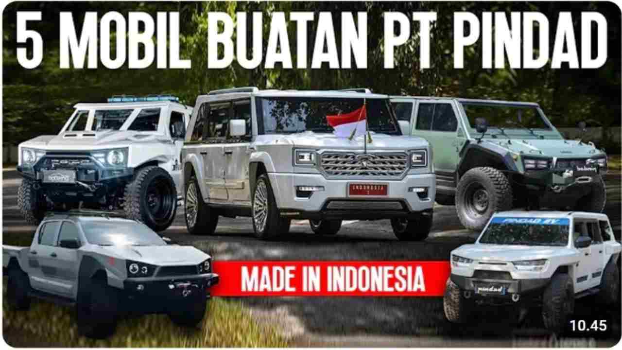 5 Mobil Terbaru Pindad, Kombinasi Sempurna antara Kekuatan dan Desain!