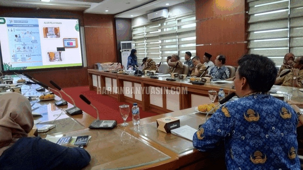 Program Satu Data Indonesia, BPS Banyuasin Sinergikan Data dengan Pemkab Banyuasin