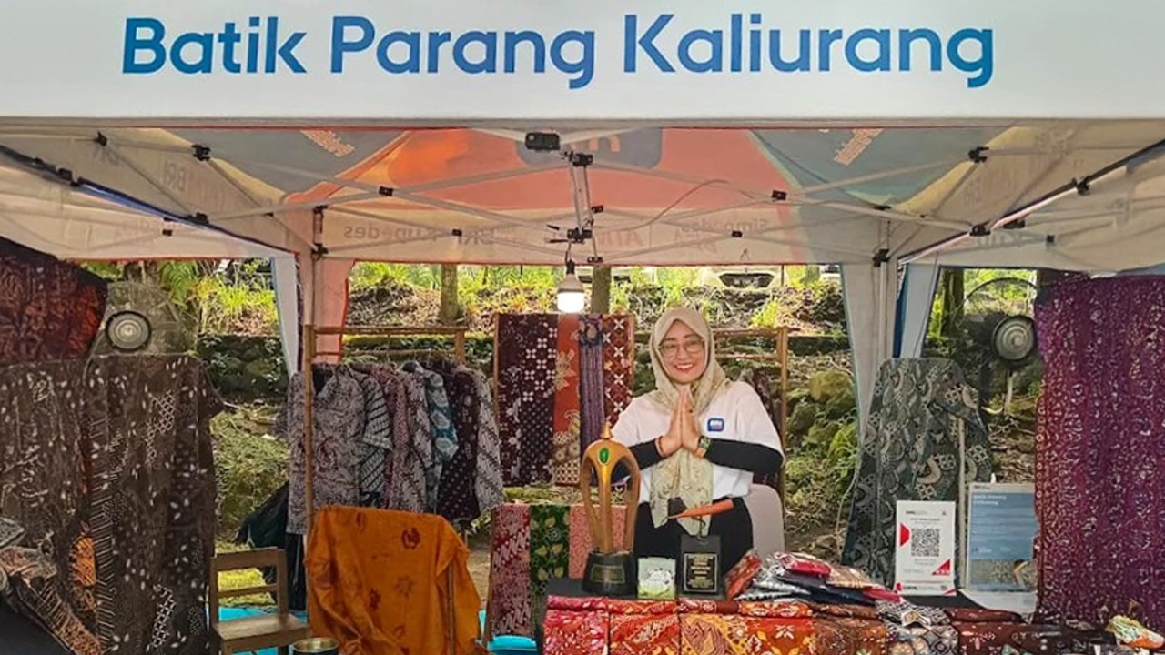 Sinergi BRI dengan UMKM Lokal, Batik Parang Kaliurang Jadi Unggulan