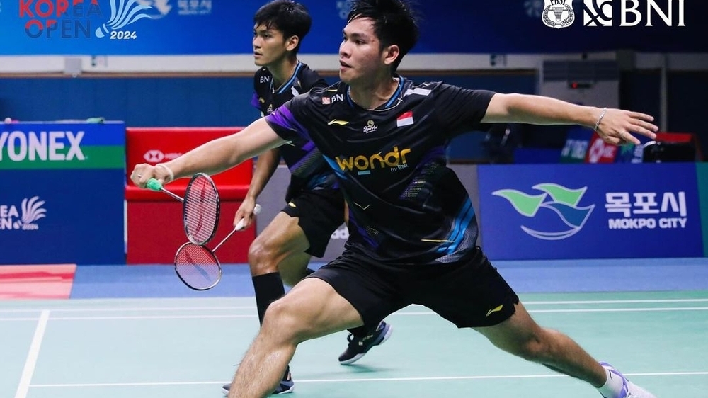 Fikri/Daniel Melaju ke Semifinal Korea Open 2024, Susul Leo/Bagas