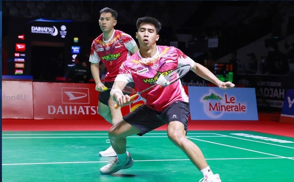 Sabar/Reza Tembus Perempat Final Indonesia Masters 2026 Usai Singkirkan Wakil Malaysia