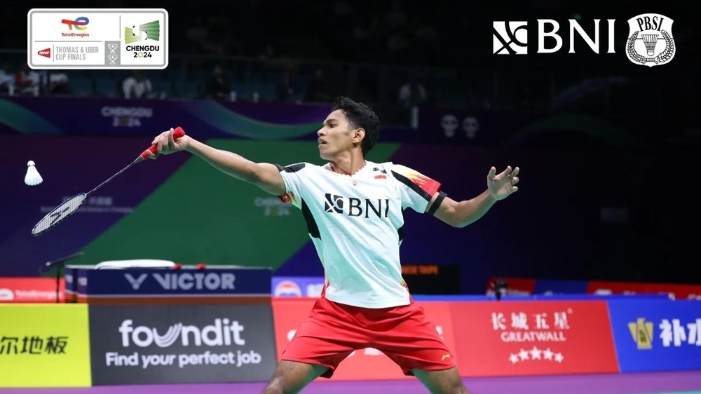 Thomas Cup 2024: Chico Tutup Kemenangan Indonesia 4-1 Atas Thailand