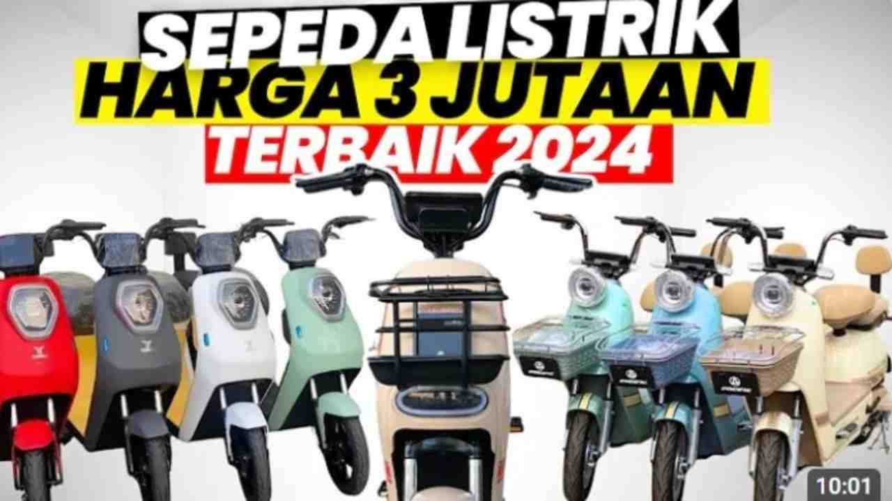 Gak Cuma Gaya, Ini Dia 5 Sepeda Listrik Terbaru 2024 untuk Mobilitas Masa Kini