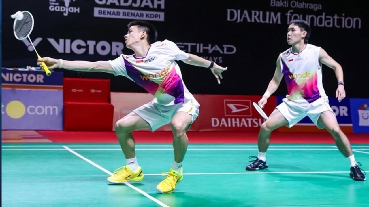 Hasil Indonesia Masters 2026: Lolos 16 Besar! Raymond/Nikolaus Tuntaskan Perlawanan Adam/Rossi