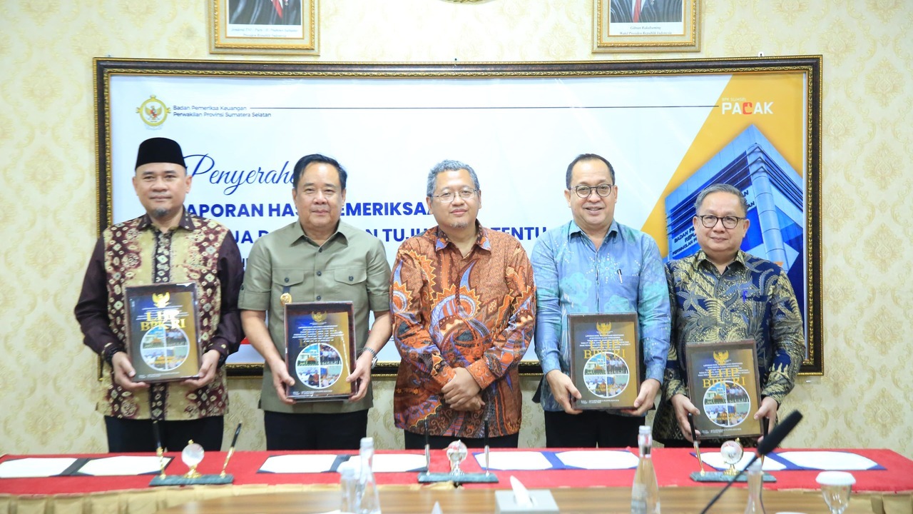 Wagub Sumsel: LHP BPK Jadi Pendorong Peningkatan Kinerja