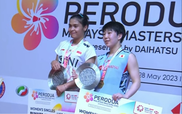 Gregoria Mariska Tunjung Runner Up Malaysia Masters 2023