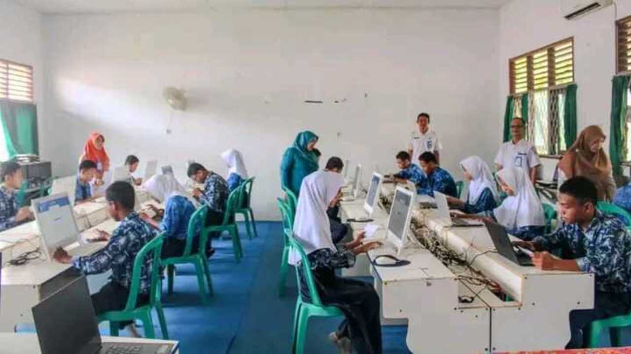 Gladi Bersih TKA di SMPN 2 Banyuasin III Mulai Dilaksanakan