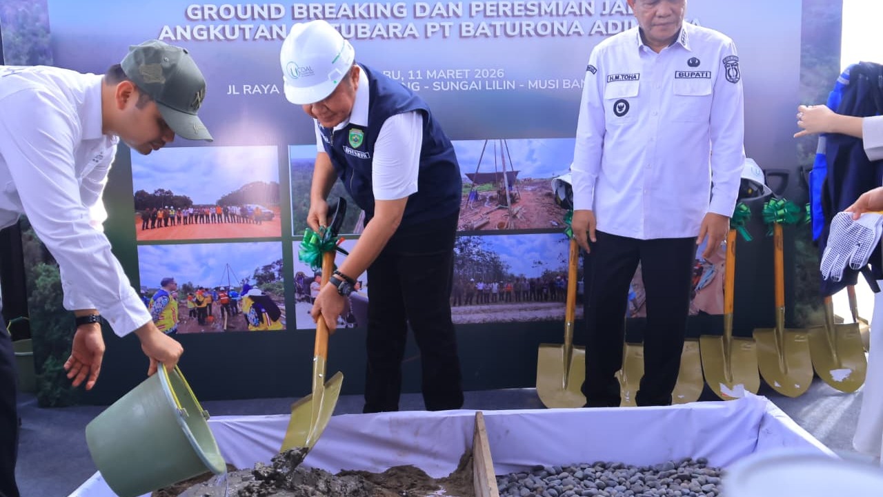Herman Deru Apresiasi Pembangunan Fly Over dan Jalan Khusus Batubara PT Baturona Adimulya