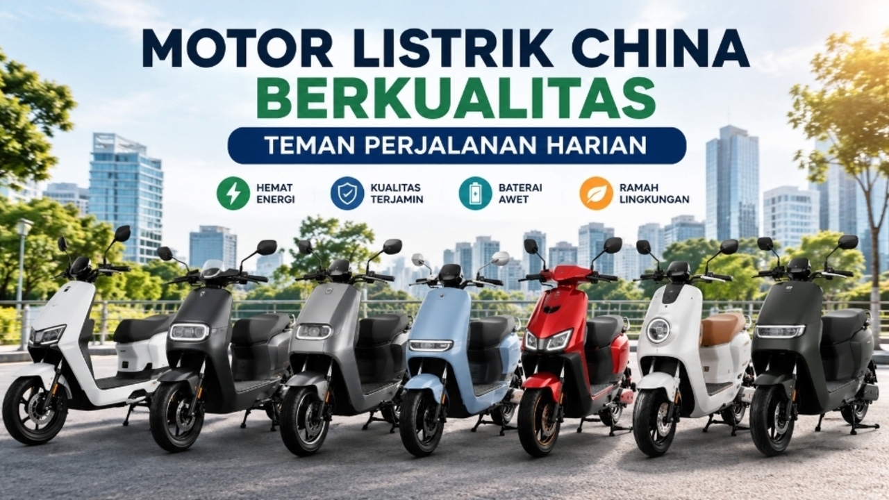 Cari Motor Listrik Murah tapi Berkualitas? Ini 8 Pilihan Motor China yang Layak Dibeli